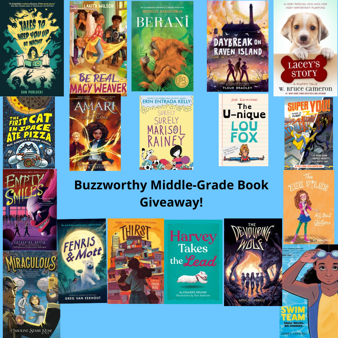 YABC's Buzzworthy Books of Summer 2022 & Mega Book Giveaway (Middle-Grade)! ~US ONLY