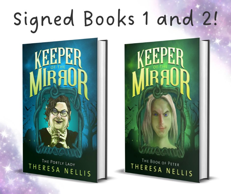 Spotlight on Keeper of the Mirror: The Portly Lady (Theresa Nellis), Plus Giveaway! ~US/CAN