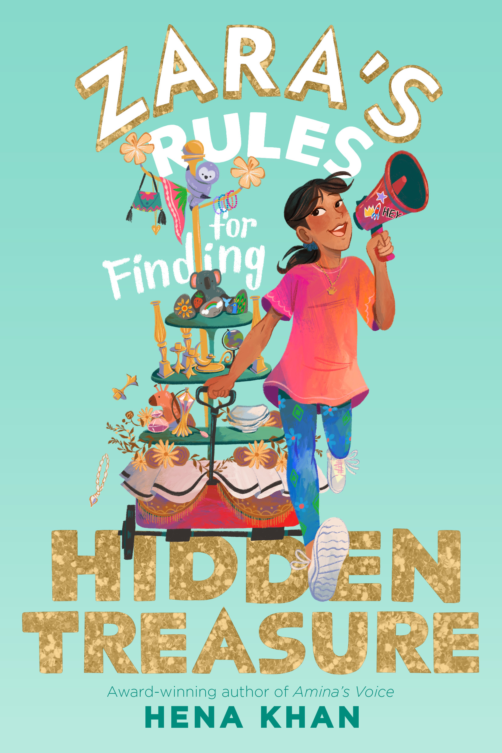 Author Chat With Hena Khan ( ZARA’S RULES FOR FINDING HIDDEN TREASURE), Plus Giveaway! ~US ONLY