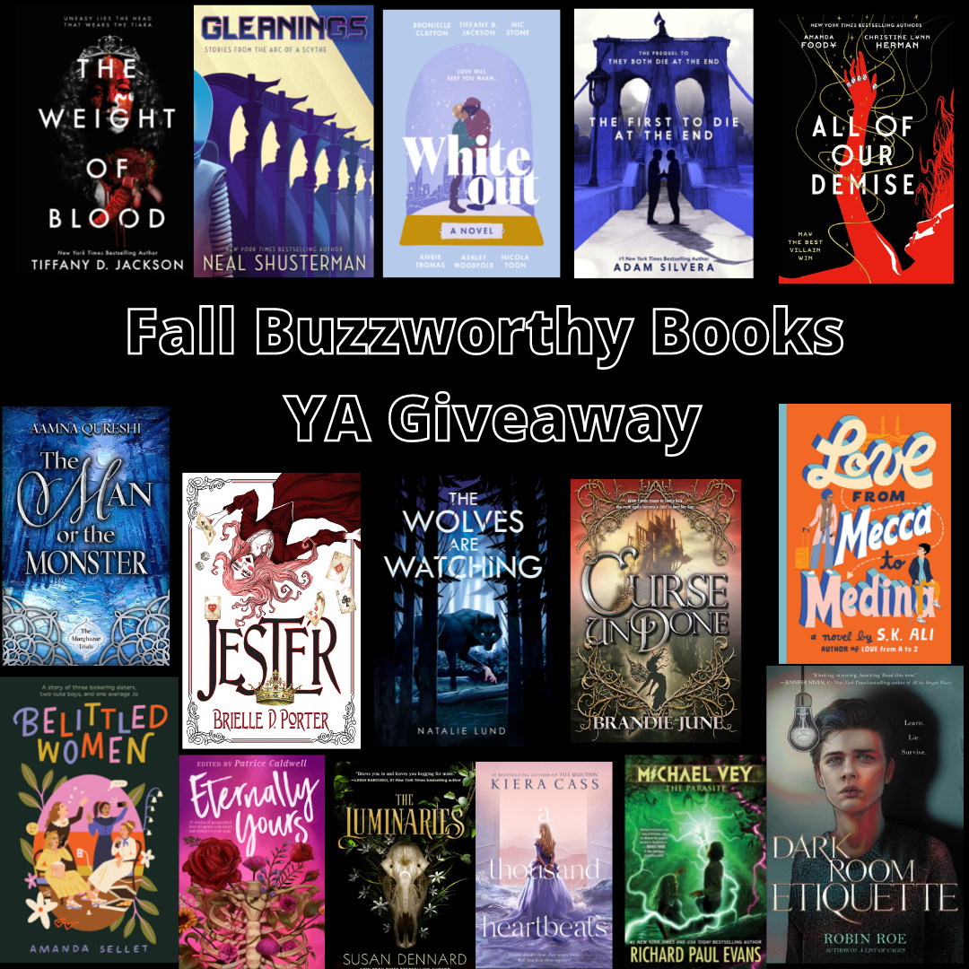 YABC's Buzzworthy Books of FALL 2022 & Mega Book Giveaway (YA)! ~US ONLY