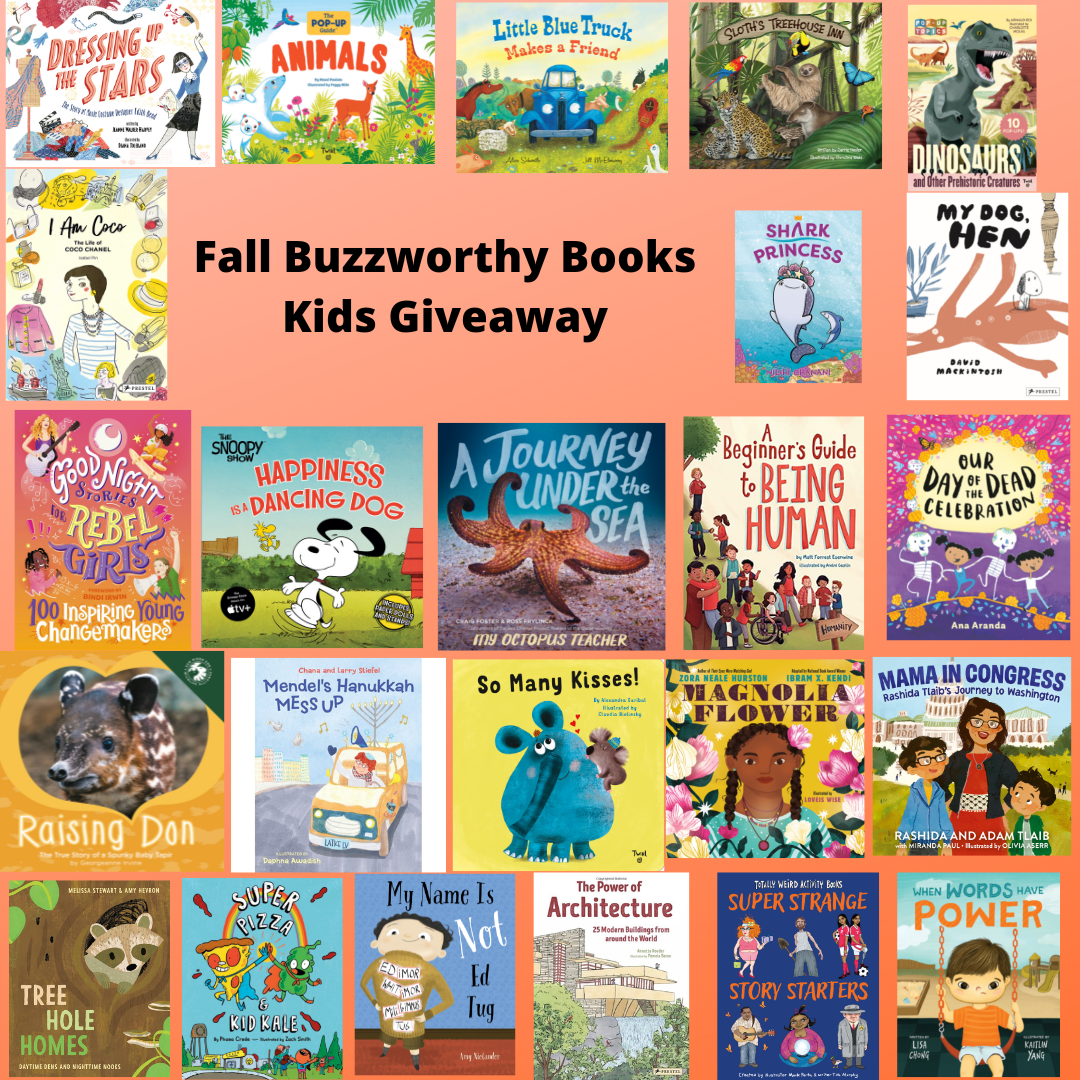 YABC's Buzzworthy Books of FALL 2022 & Mega Book Giveaway  (Kids)! ~US ONLY