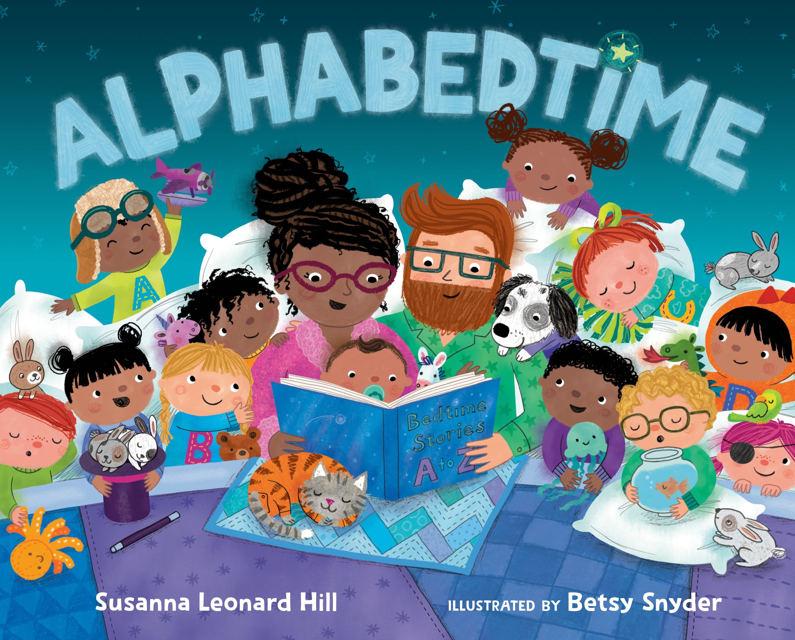 Chat With Author Susanna Leonard Hill and Illustrator Betsy Snyder (ALPHABEDTIME), Plus Giveaway! ~ US Only!