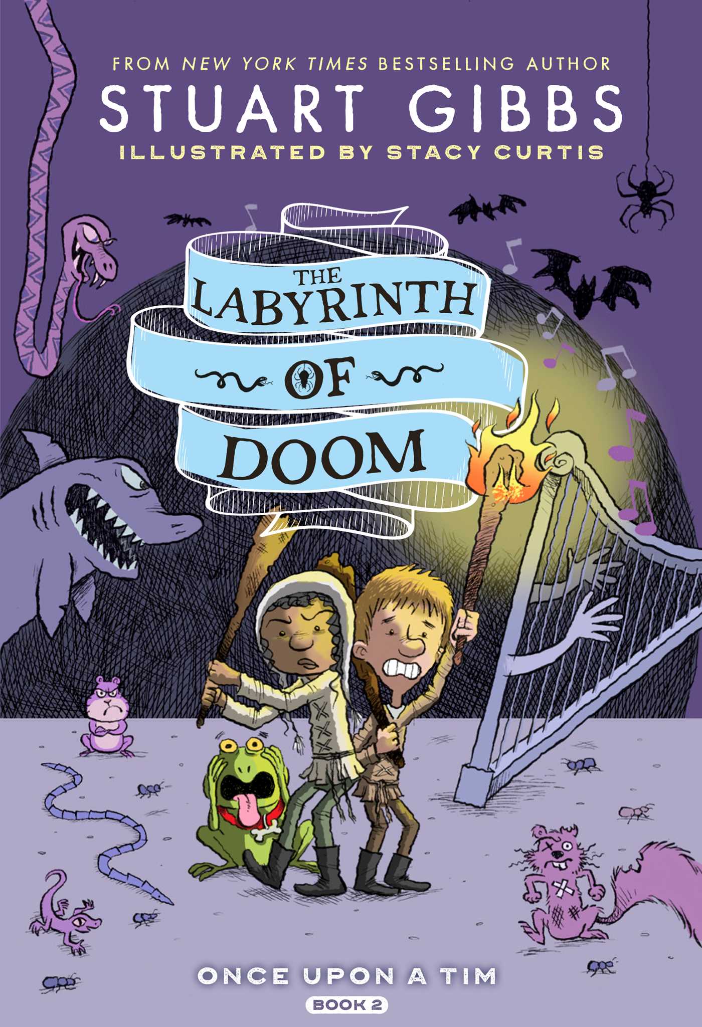 Author Chat With Stuart Gibbs (The Labyrinth of Doom: Once Upon a Tim 2), Plus Giveaway! ~ US Only!