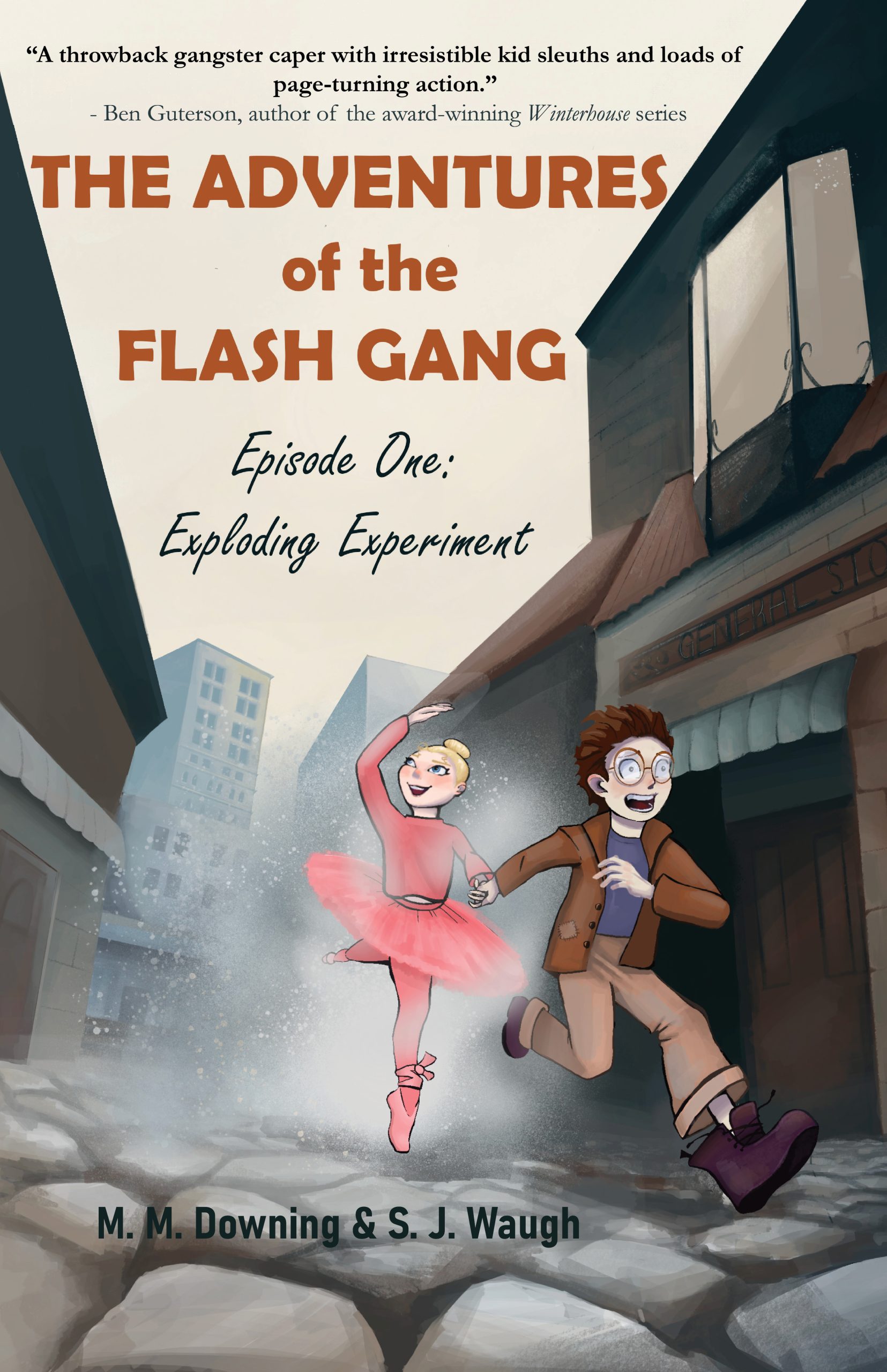 Cover Reveal: THE ADVENTURES OF THE FLASH GANG Episode One: Exploding Experiment (M.M. Downing & S.J. Waugh), Plus Giveaway! ~US ONLY
