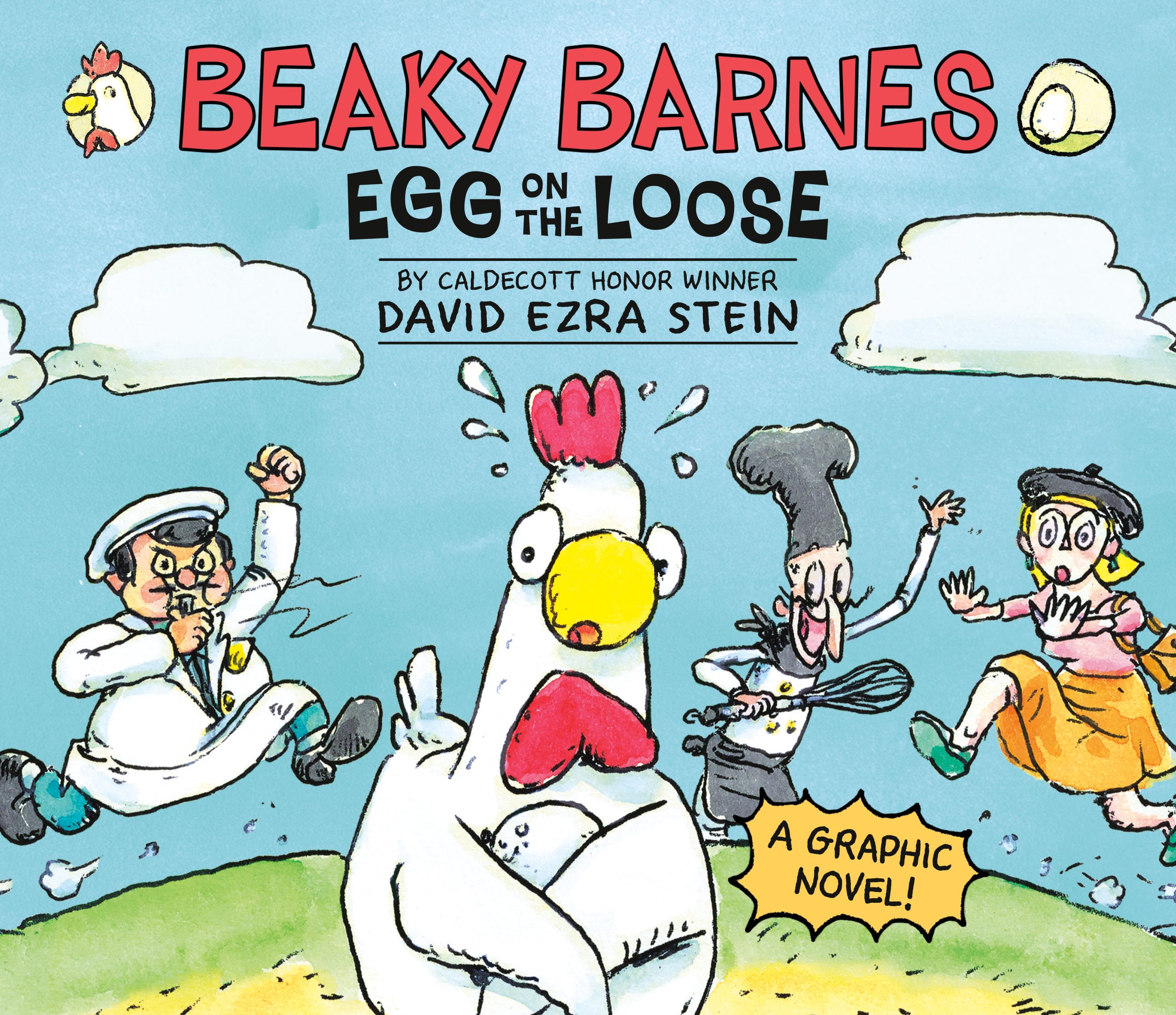 Author Chat With David Ezra Stein (BEAKY BARNES: EGG ON THE LOOSE), Plus Giveaway! ~ US Only!