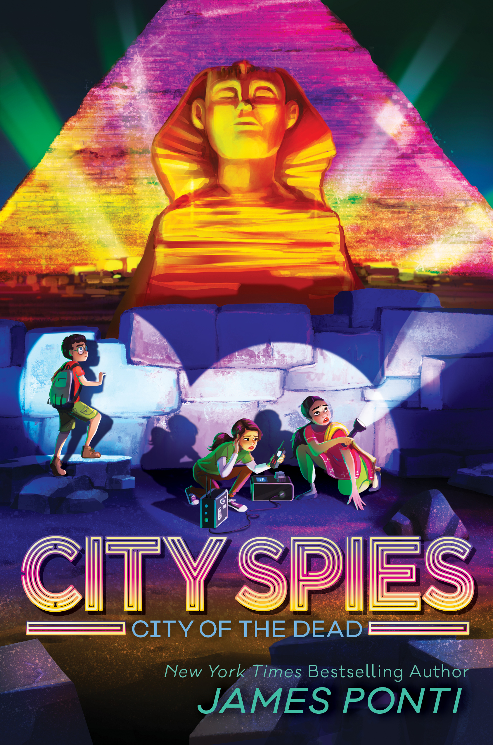 Author Chat With James Ponti (City Spies: City of the Dead), Plus Giveaway! ~ US Only, No P.O Boxes!