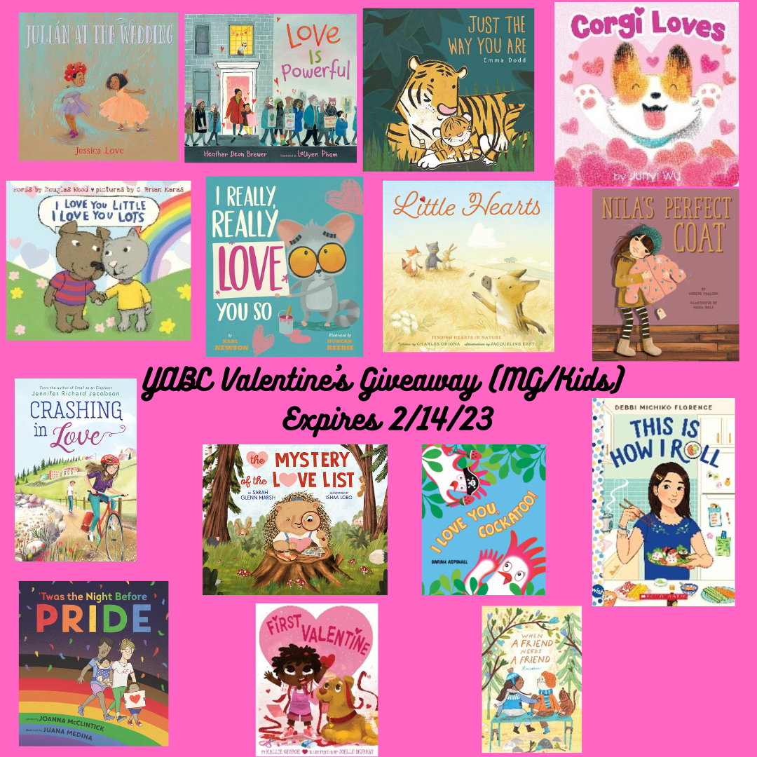 YABC Valentine's Day Giveaway 2023! (MG/Kids) ~US ONLY