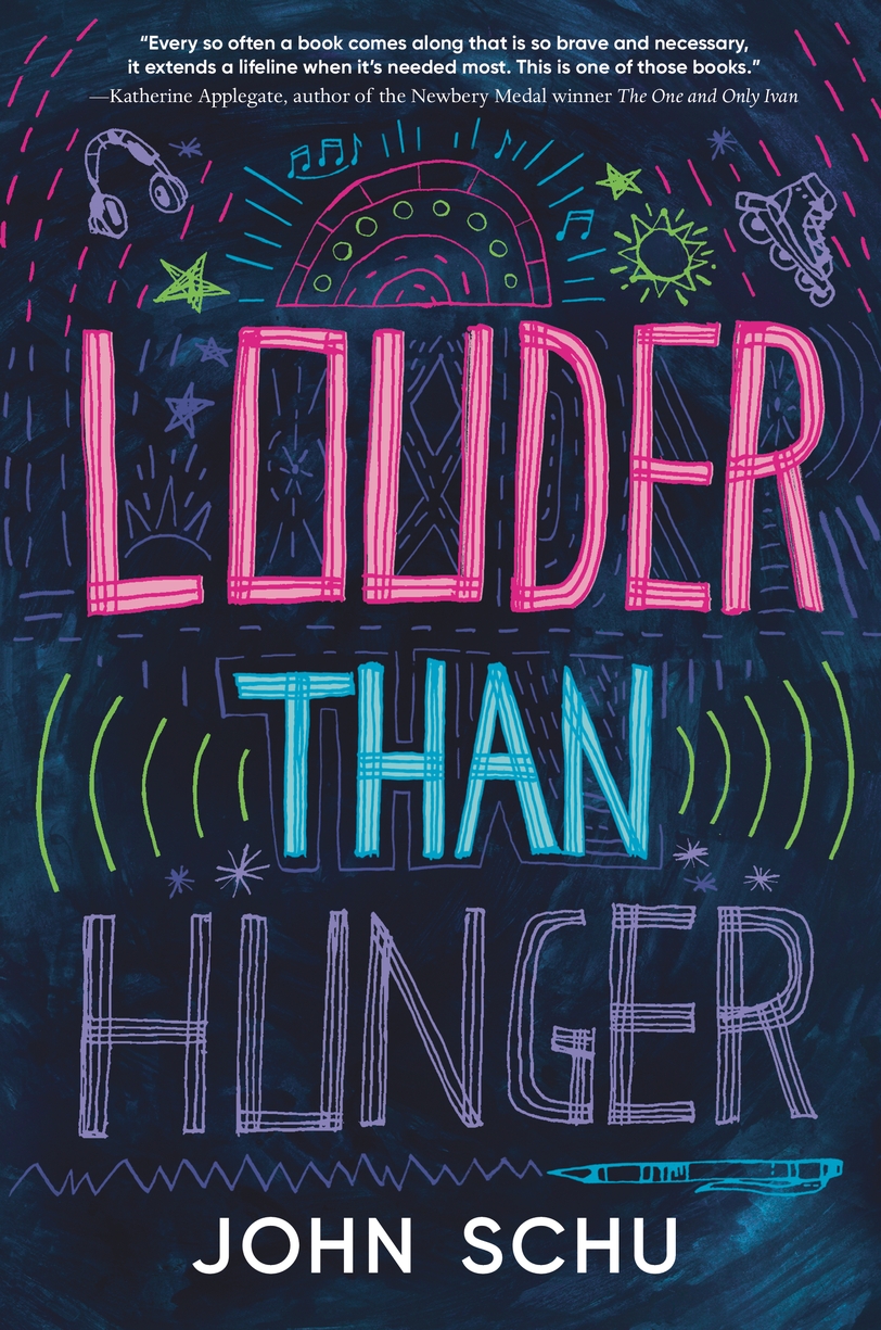 Author Chat with John Schu (Louder Than Hunger), Plus Giveaway! ~ US/CAN ONLY!
