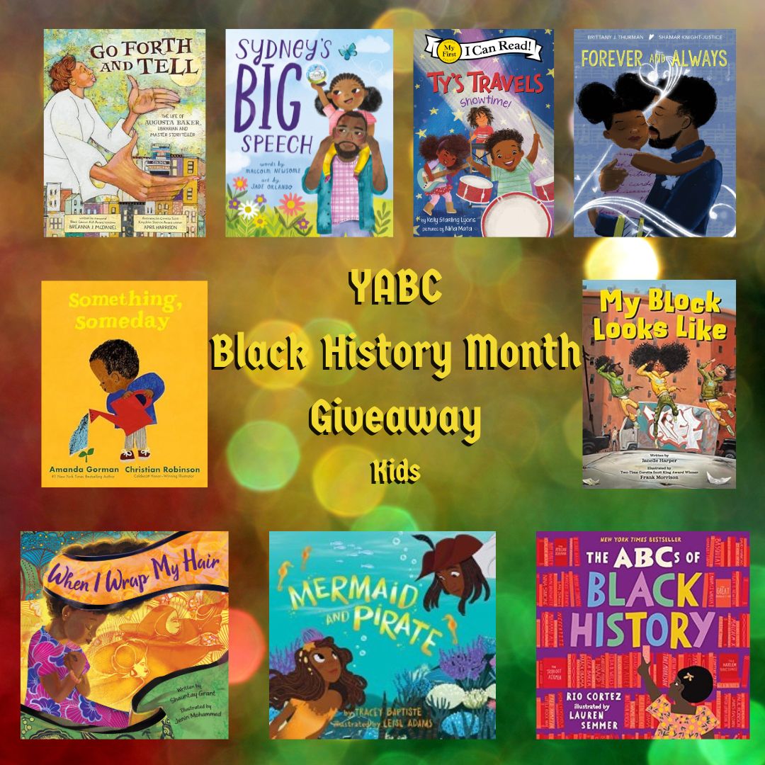 YABC Black History Month Giveaway 2024 kids