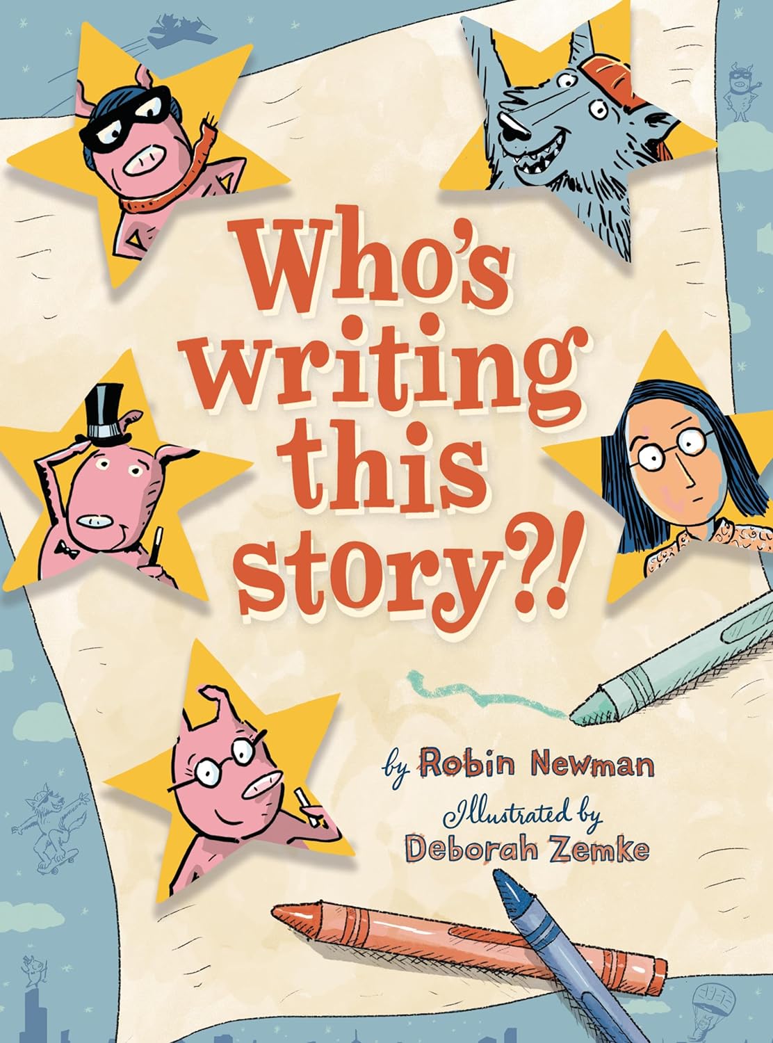 Author Chat with Robin Newman (Who's Writing This Story?), Plus Giveaway! ~ US ONLY!