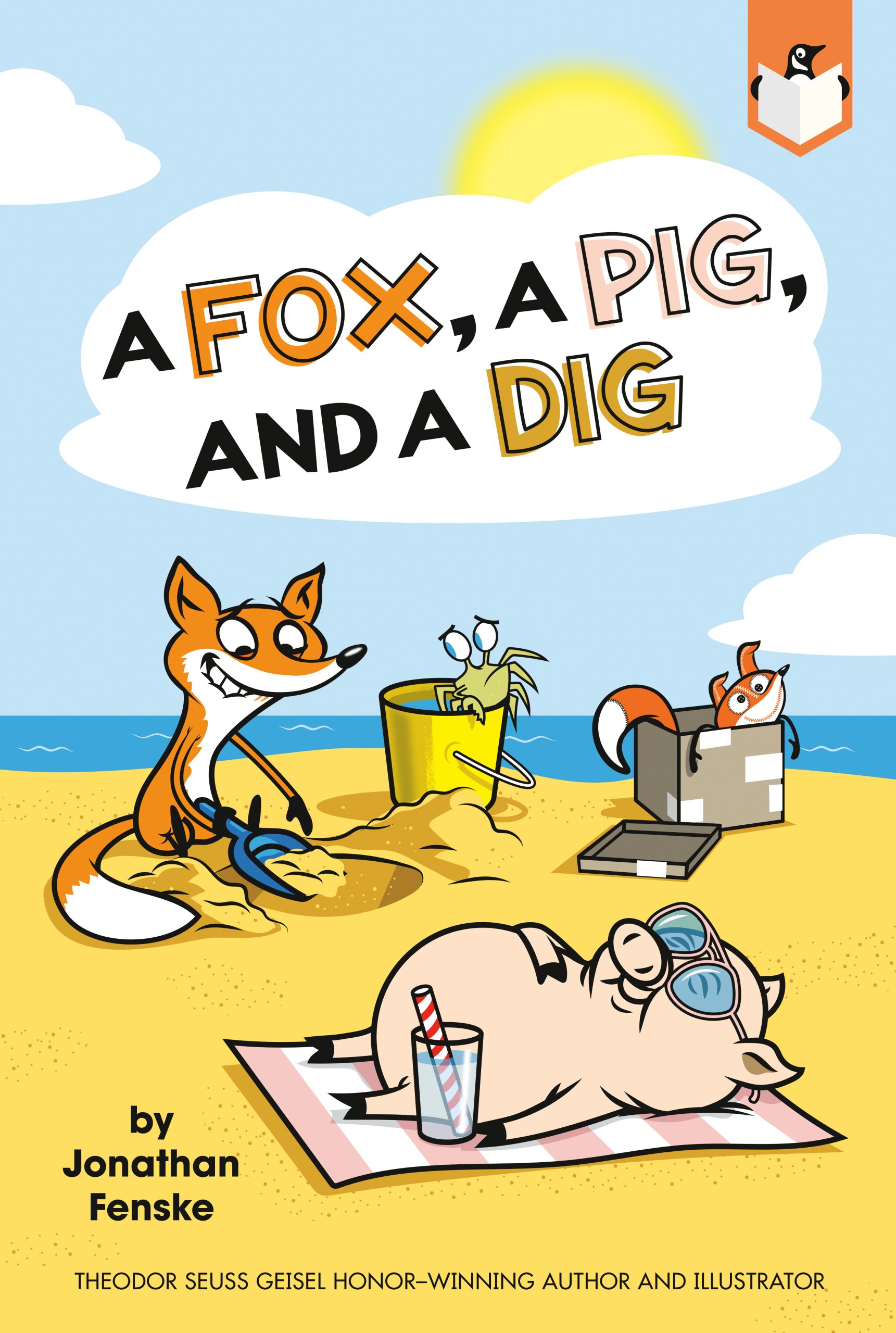 Author Chat with Jonathan Fenske (A Fox, a Pig, and a Dig), Plus Giveaway! ~ US ONLY!